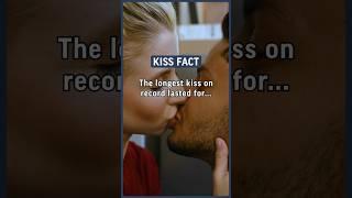 The longest kiss on record lasted for over 58 hours and… #facts #love #kiss #kissfacts #frenchkiss