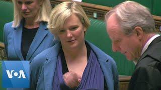 British MPs Bring Babies to Parliament Swearing In