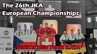 The 26th JKA European Championship - Senior Men Team Kata Finals