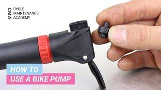 How To Use A Bike Pump