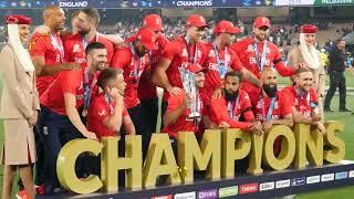 England Cricket team celebration T20 World cup 2022