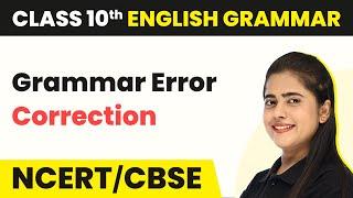 Class 10 Error Correction  Class 10 Error Correction English  Grammar Error Correction 2022-23
