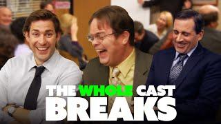 the office bloopers but the ENTIRE cast breaks  Comedy Bites