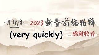 Arknights CN Chinese New Year 2023 Stream Recap In 20 Seconds
