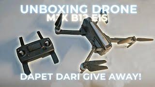 DAPAT DRONE DARI GIVE AWAY - UNBOXING DRONE MJX RC B12 EIS