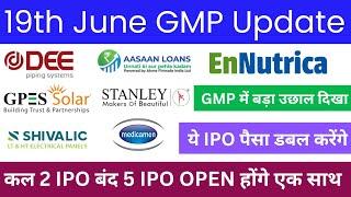 GP Eco Solutions IPO GMP  GPES Solar IPO  DEE Development Engineers IPO Aasaan Loans IPO 