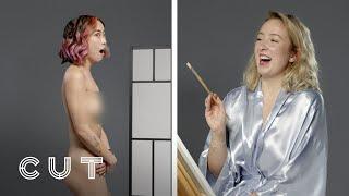 Best Friends Paint Each Other Nude  Cut