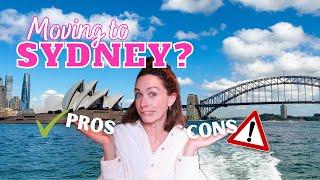 SHOULD YOU MOVE TO SYDNEY AUSTRALIA?  Pros & Cons of Living in Sydney 2024