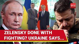 Zelensky Ready For Surrender? Ukraines Big Message To Putins Close Ally  Watch