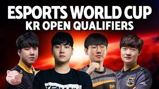 The $1000000 tournament Open qualifier for Korea  Esports World Cup - StarCraft 2