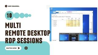 Enable Multiple RDP Sessions on Windows 10 22h2 Pro Step by Step