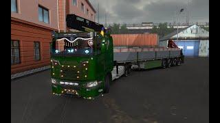 ETS2 v1.34Euro Truck Simulator 2 New Generation Scania XT Wood