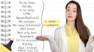 INVERSION - Advanced English Grammar  Learn how to INVERT your sentences and the CONDITIONALS