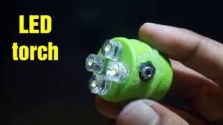 How to make LED torch create at home