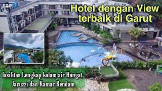 Review Hotel Harmoni Cipanas Garut dengan kolam renang air panas ditemani view Keren Gunung Guntur