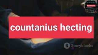 Countanius SUTURE Hecting