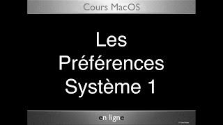 09 MacOS Préférences Système 1