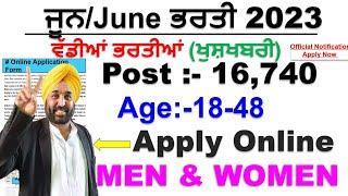 Punjab Top 5 Government Job Vacancy in June 2023Punjab Latest Govt Recruitment 2023Meet Academy