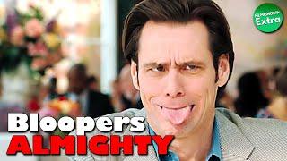 BLOOPERS ALMIGHTY  JIM CARREY Gags Outtakes Compilation