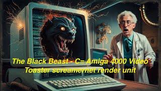 The Black Beast P1 -  An Amiga 4000 video toaster screamernet rack unit