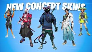 Fortnite All NEW ConceptSurvey Skins