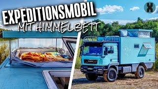 MAN TGM Expeditionsmobil von Orangework – Lkw mit Himmelbett +