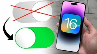 Настройки iOS 16 которые нужно немедленно изменить Как правильно настроить iPhone - айос 16 фишки