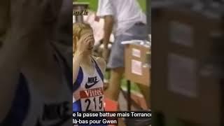 Gwen Torrence 21.81 vs  Irina Privalova 21.87 vs  Merlene Ottey 22.13 200m.Monaco GP 1995.