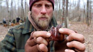 Survival Instructor Teaches How to Preserve Meat in Wilderness Survival Food Rations