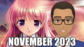 Visual Novel Monthly Recap - November 2023 News ft. Aiyoku no Eustia