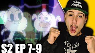 The Amazing World Gumball S2 Ep 7-9 REACTION HALLOWEEN PARTY