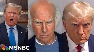Yikes See Trump roasted and dunked on by Larry David as Curb ends