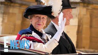 Princess Anne LEAVES HOSPITAL After Undergoing Care for Head Injury  E News