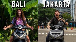 Bali to Jakarta by Motorbike  A 5000 km Journey in Java Documentary