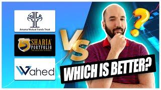 Amana vs. Sharia Portfolio vs. Wahed Invest Which is better?