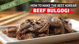 Amazing BBQ Beef Bulgogi the Melt In Your Mouth Korean Dish