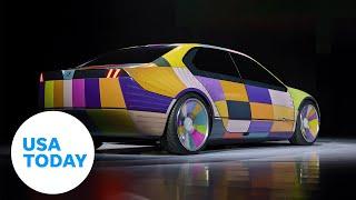 BMW unveils color-changing talking car at CES 2023 in Las Vegas  USA TODAY