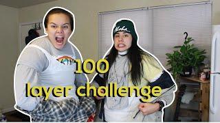 100 LAYER OF T-SHIRTS CHALLENGE $400 cash prize