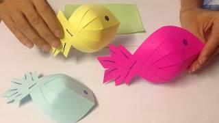 How to Make a Cute Paper Fish
