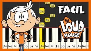 The Loud House - TUTORIAL PIANO FÁCIL - EASY PIANO TUTORIAL