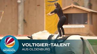 Voltigier-Talent aus Oldenburg Lily Warren schafft es in U18-Nationalkader
