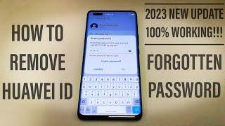 How to remove Huawei ID Forgotten password on every Huawei Device Any EMUI version and Harmony OS