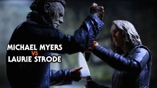 Michael Myers vs Laurie Strode Stop Motion Halloween Ends