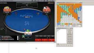 Покер рум PokerKing. Чарты spin&go. Программы для покера. Подсказчик PokerReader