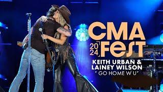 Keith Urban with Lainey Wilson – “GO HOME W U”  CMA Fest 2024