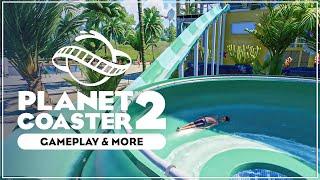 Planet Coaster 2 Gameplay Deep Dive Pathing Tool Complexity Meter & More