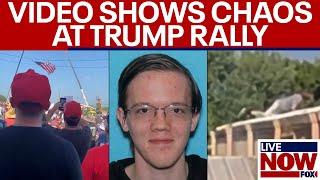 WATCH Video captures chaos of Trump rally assassination attempt  LiveNOW from FOX