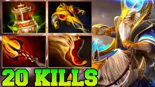 20 Kills KOTL  Keeper OF The Light Dota 2 Guide Build Support Mid - KOTL Best Meta Carry 7.36