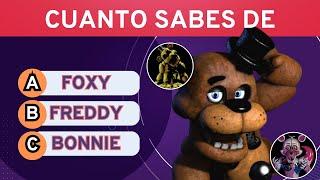 FNAF  ¿Cuánto SABES de Five Nights at Freddys?  Pon a prueba tus conocimientos