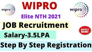 Wipro NLTH 2021 Announced - How to register for wipro elite 2021  Wipro NLTH Registration 2021